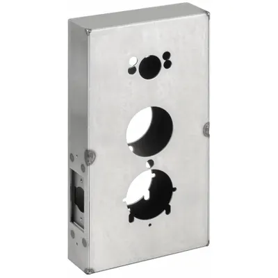 KEEDEX Weldable Gate Box: Weldable Gate Box, Steel, 5 Mounting Holes, Hardware Included - Gate Boxes