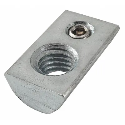 80/20 Roll-In T-Nut M8, 40 Series, Zinc-Plated Steel, MPN 40-1988 - Roll-In T-Nuts