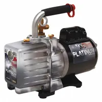 JB INDUSTRIES Vacuum Pump: 5 cfm, 10 in Ultimate Vacuum, Not A2L Compatible, Male, Flare, Right-Hand (MPN DV-142N)