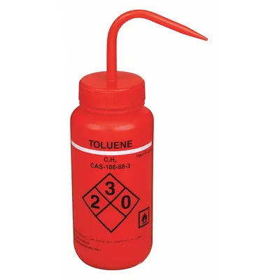 OEM Wash Bottle: 500 mL - Wide Mouthed Standard Spout Wash Bottles