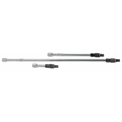 SK PROFESSIONAL TOOLS Socket Extension Set: 1/4 in Input Drive Size, 1/4 in Output Drive Size - Hand Socket Extension Sets