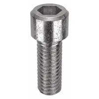 Socket Head Cap Screw: 3/8"-16 Thread Size, 1 in Lg, Std, NL-19, Stainless Steel, 18-8, 25 PK (MPN FBSCAPS38161P25)