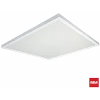 RCA COMMERCIAL Flat Panel Lay-In Troffer: 2 ft Lg, 2 ft Wd, 19,500 lm, 5000K, 150 W, 100 to 277V AC (MPN P15050TB1041)