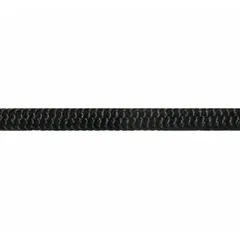 Static kernmantle rope constructed from nylon with a 3/16 in diameter. Working load limit of 115 lb. Suitable for shock-absorbing applications in industrial rigging, safety lanyards, and general utility tasks.