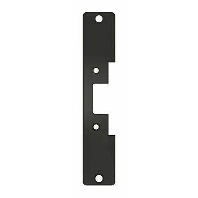 HES 502 613 Electric Strike Faceplate, Bronze, 7 15/16 in Ht - Electric Strike Faceplates