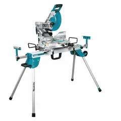 This 12 in corded sliding miter saw from MAKITA delivers a maximum cut width of 3 5/8 inches at 0° miter. It features a miter angle range of 60° to 60°, suitable for crosscutting and mitering wood, trim, and composite materials in construction and finish carpentry.