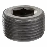 Plug: 1/8 in, Threaded, Class 150, 150 psi @ 72°F, Plug, Malleable Iron (MPN ZUSA-PF-23173)