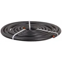This WESTWARD cut-to-length jumper cable features a 2-gauge wire, 120-inch length, and black jacket. Rated for 94 A maximum current, it is suitable for heavy-duty battery connections in industrial equipment, vehicles, and power systems. Use for jump-starting, grounding, or extending battery circuits in fleet and vehicle maintenance applications