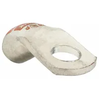 FUSION Lug Starter/Ground: Heavy Wall Lug, Crimp/Lug, Tin Plated Copper, 2/0 ga, Orange, Bent (MPN 6420HV)