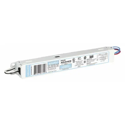 ADVANCE Fluorescent Ballast: 120 to 277V AC, 2 Lamps Supported - Instant Start Electronic Fluorescent Ballasts