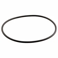 This rubber gasket is a replacement part for interceptor systems, used to seal connections in grease interceptors or similar plumbing equipment to prevent leaks. It includes the gasket component only.