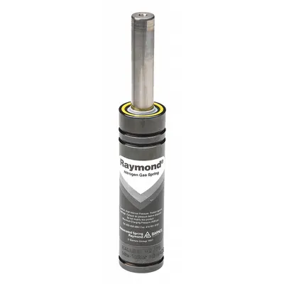 RAYMOND Gas Spring: M6 Thread Size, 2 7/8 in Ext Lg, 690 lbf Force - Gas Springs
