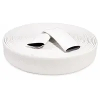 This SBR/natural rubber bulk discharge hose features a polyester jacket reinforcement for enhanced strength. With a 3-inch inside diameter and 100-foot length, it is rated for 125 psi and operates in temperatures from -22° to 180°F. Suitable for water transfer in industrial, construction, and agricultural settings