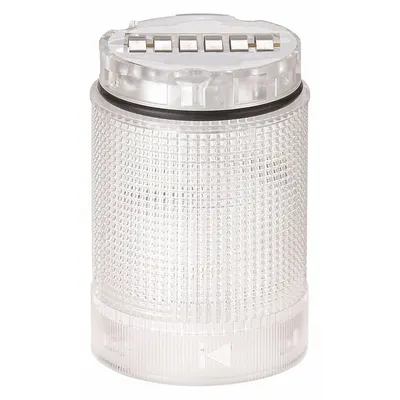 WERMA Tower Light Module: Flashing/Strobe, 24V DC, Red, 40 mm Overall Dia - Flashing Light Modules