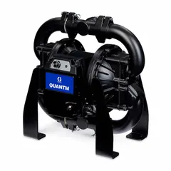 This GRACO electric diaphragm pump features an aluminum housing and 303 stainless steel seats. It has a 2-inch NPT fluid connection and operates on 200-240V AC. Suitable for transferring and circulating non-corrosive to mildly corrosive fluids in industrial processes.