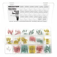 MASTER APPLIANCE Wire Connector Kit: 120 Pieces, 24 AWG – 10 AWG Wire Sizes (MPN 11824)