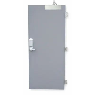 CECO SECURITY Security Door: No Window, 180 min Fire Rating, 84 in Door Opening Ht - Security Doors