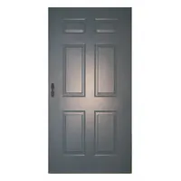 Six Panel Security Door: No Window, 90 min Fire Rating, 80 in Door Opening Ht, 36 in Door Opening Wd (MPN CSPD-FL3068-MORT-CU)