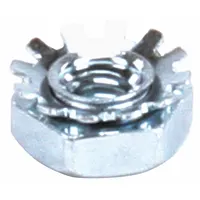 Replacement nut for APW Wyott ovens. Used to secure components during assembly or repair in commercial kitchen equipment