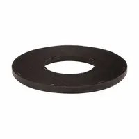 Round pad driver with 13 3/4 in diameter, made from polyethylene rotomold. Attaches cleaning pads or brushes to compatible floor machines of the same size. Used in industrial and commercial floor cleaning applications for scrubbing or polishing