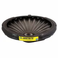 APPROVED VENDOR Drum Funnel without Spout: No Lid, Black, No Flame Arrester, 21 in x 4 in (MPN 28689)