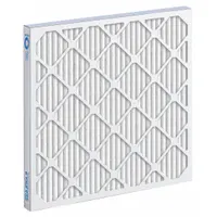 This MERV 8 pleated air filter measures 25 in x 29 in x 4 in and uses synthetic media with a beverage board frame. It is intended for use in HVAC systems to capture airborne particles in commercial and industrial settings