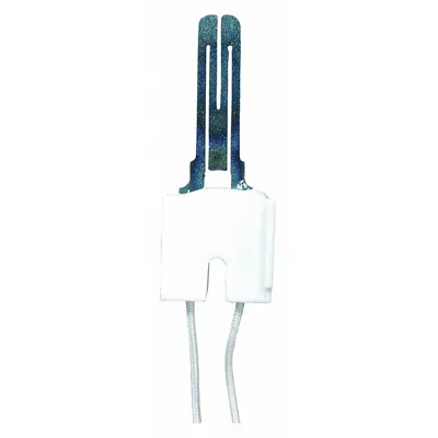 Supco Hot Surface Igniter: Universal, Silicon Carbide, 5 1/4 in Lead Lg, 120V AC - Universal Hot Surface Ignitors