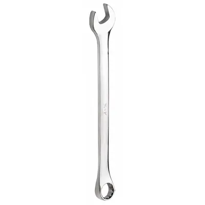 SK PROFESSIONAL TOOLS Combination Wrench: Alloy Steel, Chrome, 9 mm Head Size - Metric 6-Point Combination Wrenches