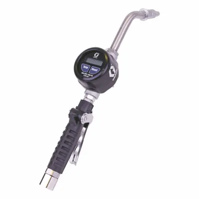 GRACO EM SERIES EM8 VALVE: Manual, Digital, 8 gpm Max. Flow Rate, Pressure Activated - Digital Metered Manual Dispense Guns