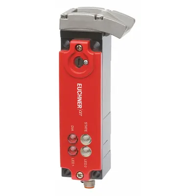 EUCHNER Locking Safety Switch: Built-in Connector, Unicode, Can be Daisy-Chained - Safety Switches with Guard Locking
