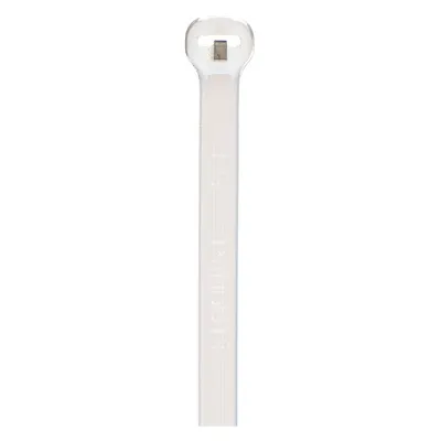 PANDUIT Cable Tie: 12 in Nominal Lg, 3 1/4 in Nominal Max. Bundle Dia., 0.18 in Wd - Fine Adjustment Cable Ties