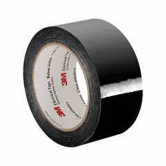 Polyester film tape with acrylic adhesive, 2.5 mil thick, rated for 1350°F. Provides electrical insulation and abrasion resistance for coil wrapping, transformer insulation, and wire harnessing.