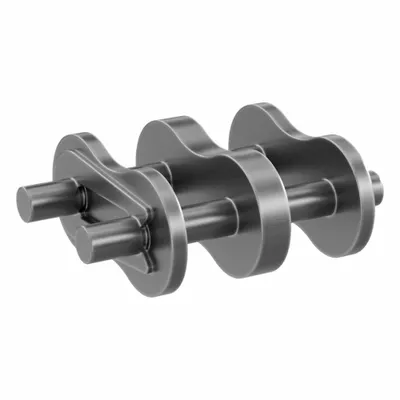 TRITAN Roller Attachment Link: For Std Roller Chains, 160, Double Strand, 2 in Pitch - Connecting Links for ANSI Standard Chains