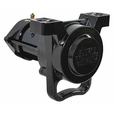 BUYERS PRODUCTS Dump Truck Vibrator, 3500 lbF, Steel, Black - Dump Truck Vibrators