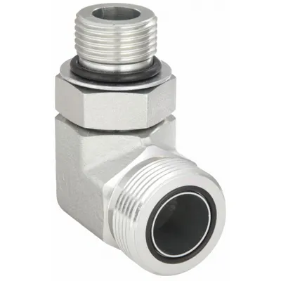 AEROQUIP FF1868T1612S ORS-to-ORB Steel Hydraulic Hose Adapter - ORS-to-ORB Steel Hydraulic Hose Adapters