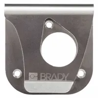 Hook mount accessory for M511 series printers. Includes three attachment screws for installation. Allows secure attachment to a hook or similar structure for space-saving or hands-free operation in industrial labeling and identification applications
