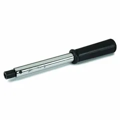 Interchangeable head torque wrench with J Shank drive size, offering a torque range of 50 to 250 in-lb. Designed for precise tightening in assembly, maintenance, and repair tasks where consistent torque application is required.