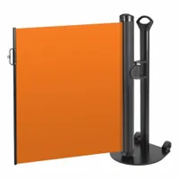 Single Mobile Stand: 38 in Post Ht, 11 1/2 ft Belt Lg, Orange, 1 No. of Posts, No Pattern (MPN ZP+SB-O-FML)