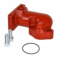 Meter flange kit for Fill-Rite FR700V series pumps. Includes pump discharge flange. Compatible with FR702VRU model. Used to connect metering equipment in fluid transfer systems.