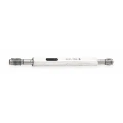 Inch-system thread gauge for verifying #3-48 compatible external thread size on right-hand, coarse helical inserts. Made of steel. Used in industrial maintenance and repair to confirm thread fit before installation.