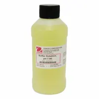 OHAUS pH Buffer: 250 mL Volume, Liquid,.1% Concentration, Plastic, Bottle, Buffer, 30100427, 1
