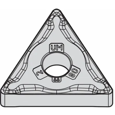 WIDIA Triangle Turning Insert: TNMG332UM - Triangle (T) Indexable Turning Inserts