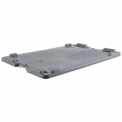 ORBIS CGS6040 Cvr Grey Plastic Lid for Standard Stacking & Nesting Totes - Lids for Standard Stacking & Nesting Totes