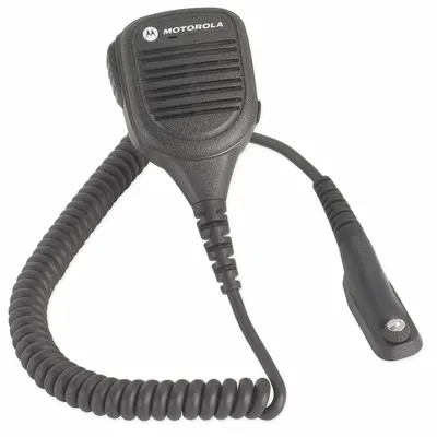 MOTOROLA Speaker Microphone: Fits Motorola, For APX 2000/APX 3000/APX 6000/APX 8000 Series - Motorola-Compatible Microphones & Speakers