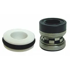 Mechanical seal for rotary gear pumps, designed to prevent fluid leakage along the rotating shaft. Compatible with Dayton brand pumps and manufacturer model number 4KHF2. Suitable for industrial fluid handling applications.