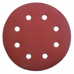 This 7-inch, 120-grit sanding disc features a hook-and-loop attachment for quick changes on drywall sanders. The cloth backing and open-coat construction are suited for sanding joint compound and smoothing drywall surfaces before painting. Sold in a 10-pack.