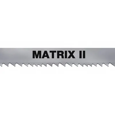MORSE Band Saw Blade: Matrix II, Bi-Metal, 10 ft, 6/10 - General Purpose Metal Cutting Blades