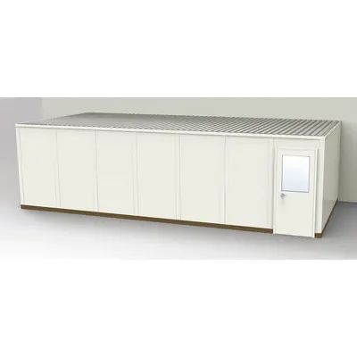 PORTA-FAB GS1228-3 3-Wall Unassembled In-Plant Office - 3-Wall Unassembled In-Plant Offices
