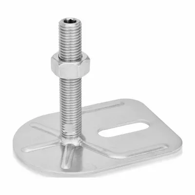 JW WINCO Swivel Male Leveling Mount, 3/4"-10 Thread, 4,496 lbf Capacity - Swivel Male Leveling Mounts