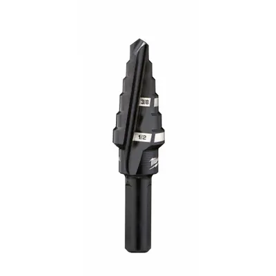 MILWAUKEE 48-89-9206 High-Speed Steel Step Drill Bit - High-Speed Steel Step Drill Bits